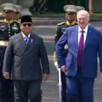 Istana, Presiden Prabowo Subianto menyambut langsung Presiden Belarus Alexander Lukashenko di Istana Merdeka Dok. Seputarmedia.id/Anas Ibrahim