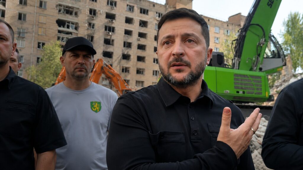 Rusia di Kyiv, Presiden Ukraina Volodymyr Zelensky Dok. Seputarmedia.id/Anas Ibrahim