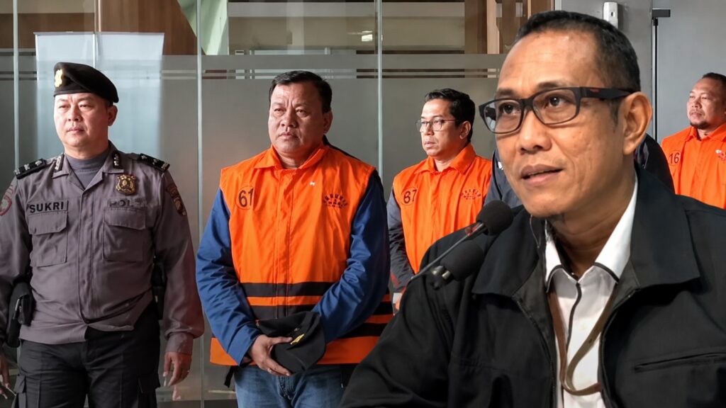 Komisi Pemberantasan Korupsi resmi menahan Bupati Kuantan Singingi, Suhardiman Amby, beserta Sekretaris Daerah Dok. Seputarmedia.id/Anas Ibrahim